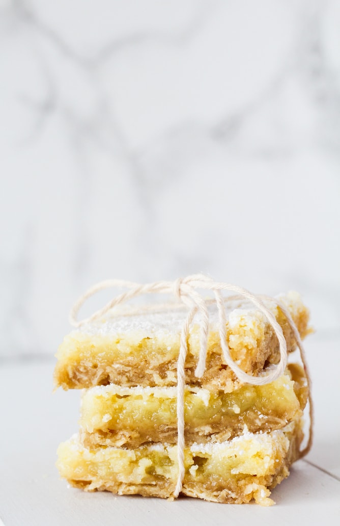 Lemon Squares | cookinginmygenes.com