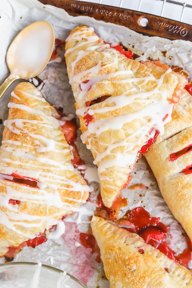 Strawberry Rhubarb Hand Pies