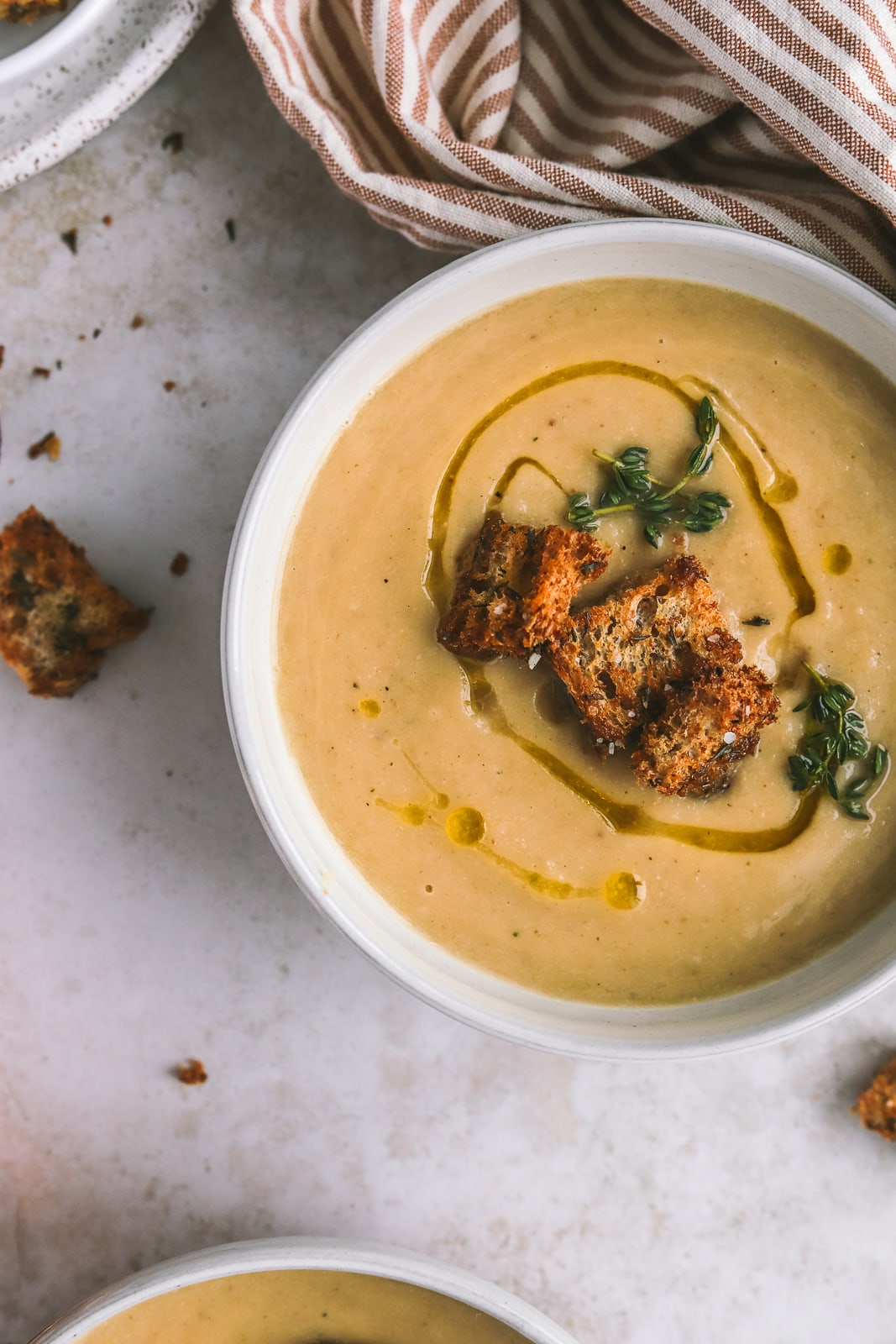 vegetarian cauliflower soup