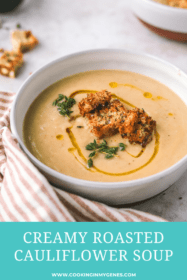 vegetarian cauliflower soup