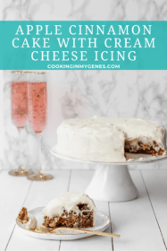 Apple Cinnamon Cake with Cream Cheese Frosting