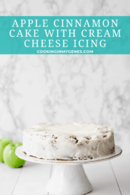 Apple Cinnamon Cake with Cream Cheese Frosting
