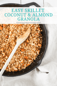 Easy Skillet Coconut & Almond Granola
