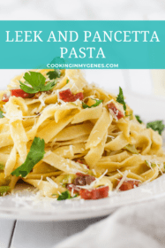 Leek & Pancetta Pasta