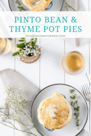 Pinto Bean & Thyme Pot Pies