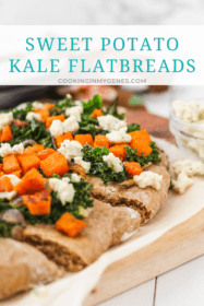 Sweet Potato Kale Flatbreads