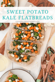 Sweet Potato Kale Flatbreads