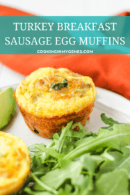 Turkey Breakfast Sausage Egg Muffins