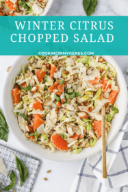 Winter Citrus Chopped Salad
