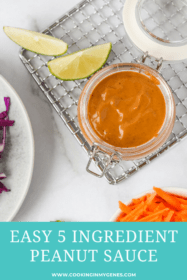 Peanut Chicken Power Bowls