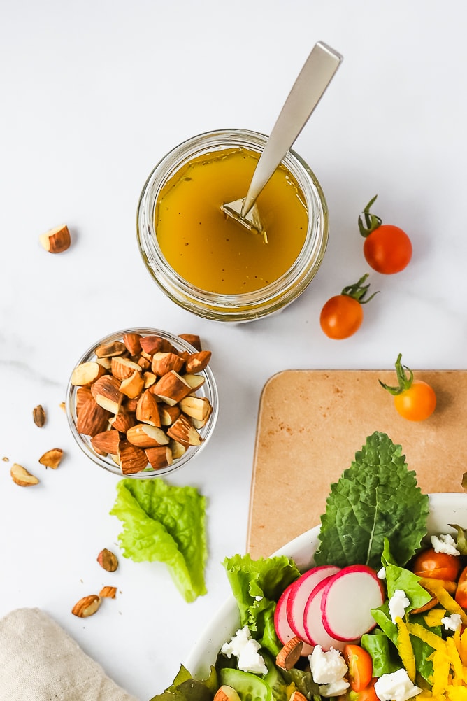 Quick Summer Green Salad