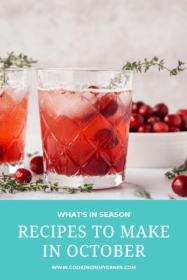 Recipes to Make in October