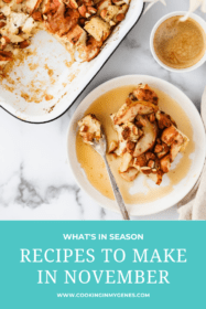 Recipes to Make in November