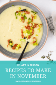 Recipes to Make in November