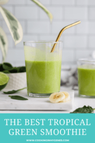 Best Green Tropical Smoothie