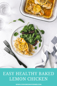 Easy Healthy Baked Lemon Chicken
