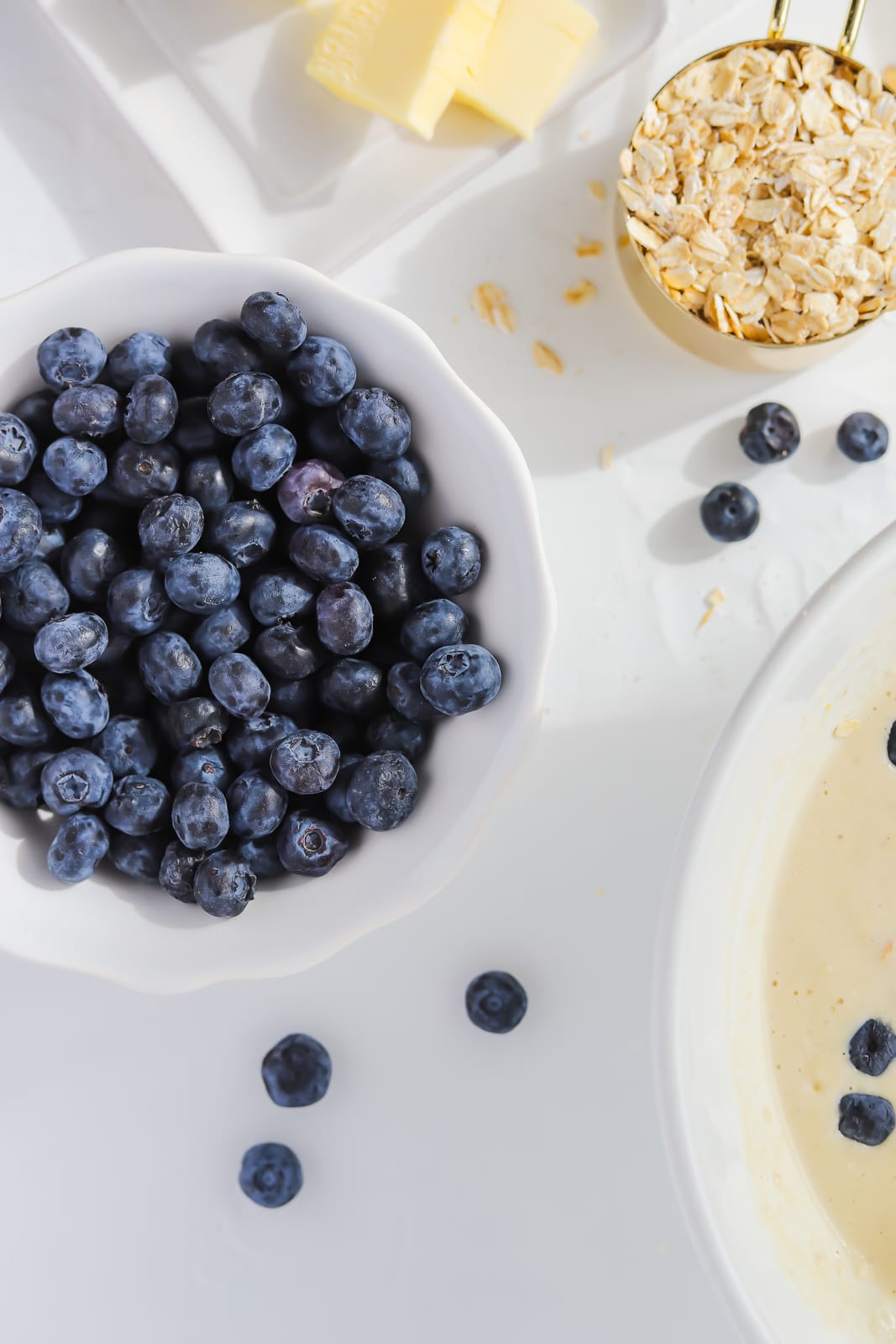 blueberries in a bowl
