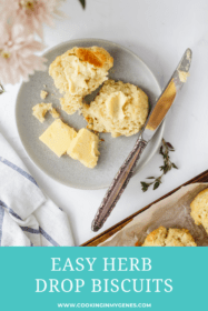 Easy Herb Drop Biscuits