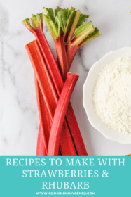 Strawberry and Rhubarb Recipes