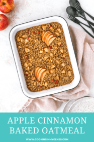 Apple Cinnamon Baked Oatmeal