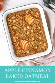 Apple Cinnamon Baked Oatmeal