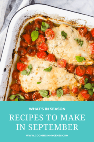 Recipes to cook in september