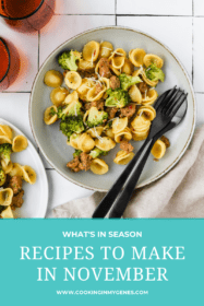 Seasonal November Recipes