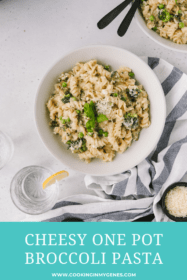 Cheesy One Pot Broccoli Pasta