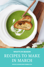 Recipes to cook in March