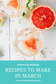 Recipes to cook in March
