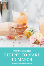 Recipes to cook in March