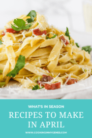 Recipes to make in April