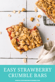 strawberry oat bars dessert