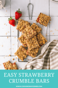 strawberry oat bars dessert