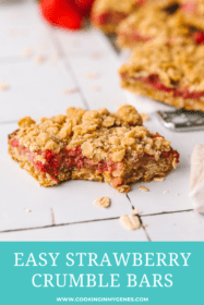 strawberry oat bars dessert