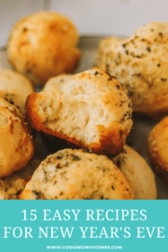 New Year's Eve food & cocktails