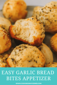 garlic bread bites appetizer