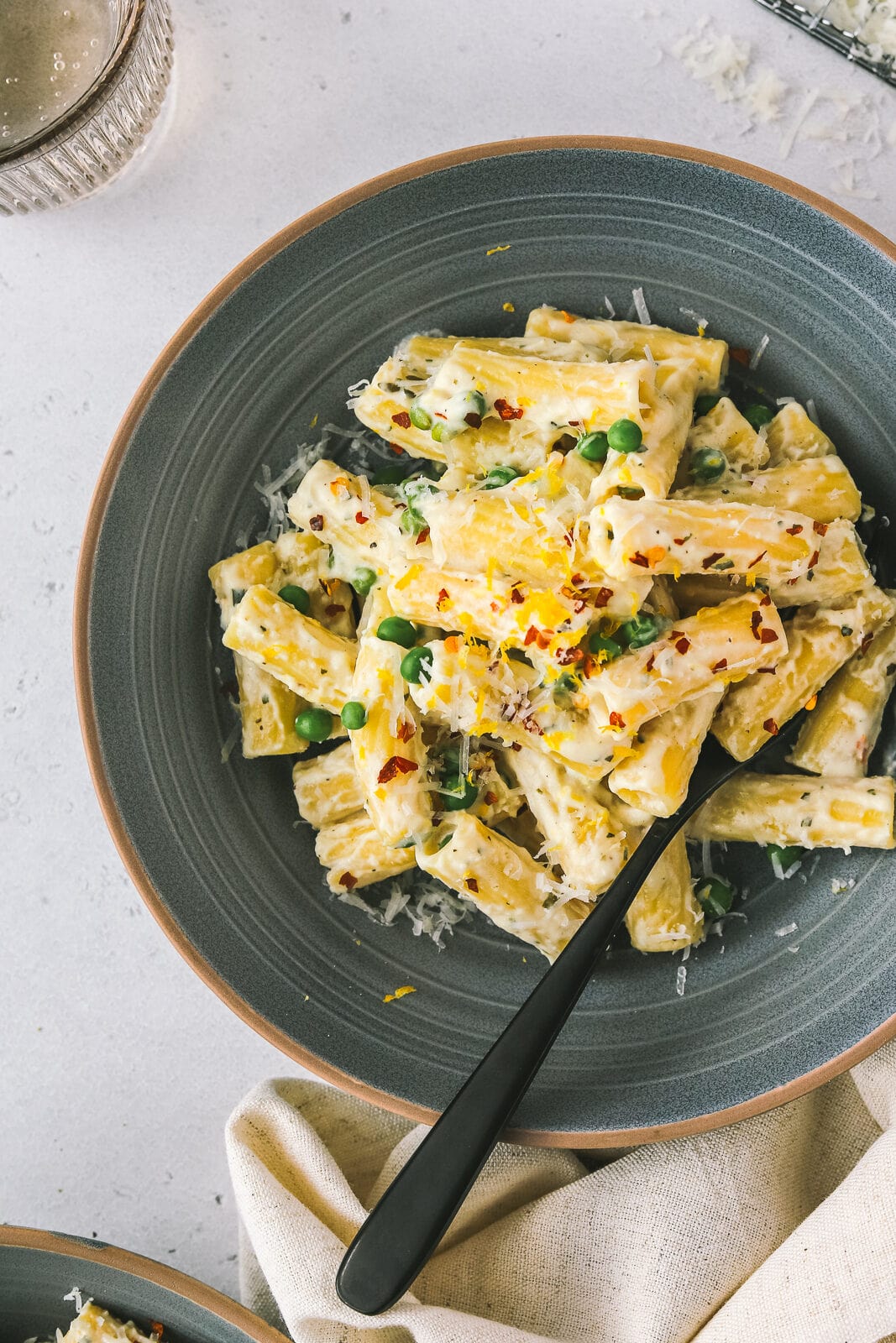 Boursin cheese pasta