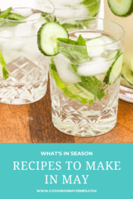 minty cucumber sangria