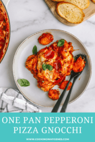 pizza gnocchi in a bowl