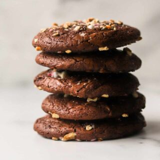 brownie crinkle cookies