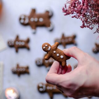 gluten free gingerbread cookies