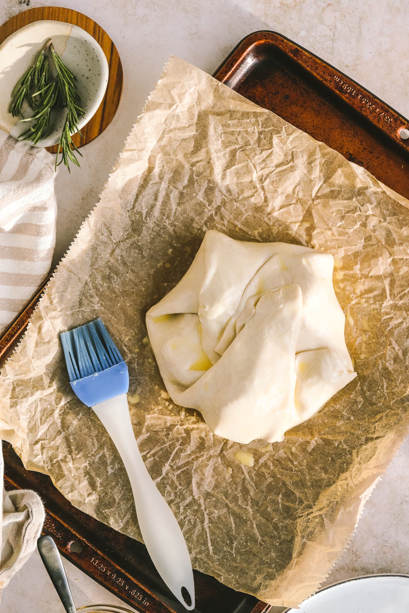 puff pastry wrapped gruyere