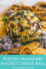 cranberry walnut cheese ball