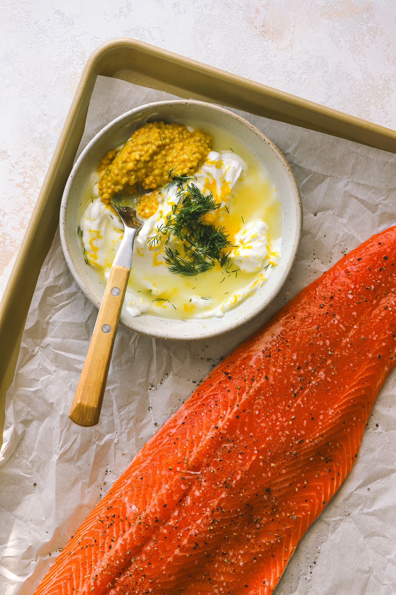 ingredients for Christmas salmond