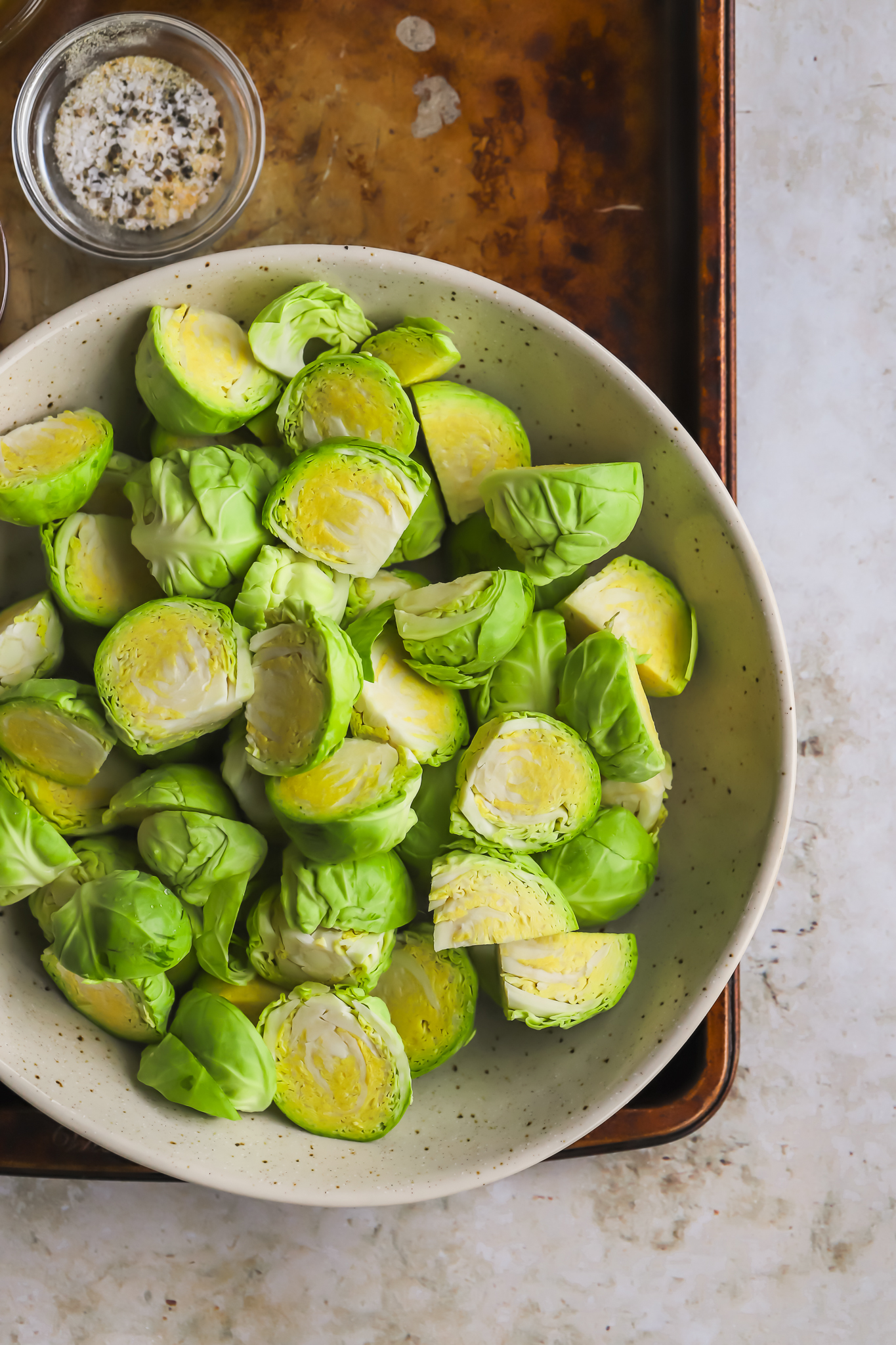 brussels sprouts in a bowl
