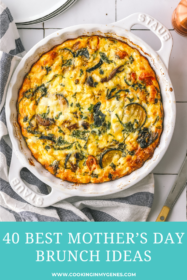 crustless veggies quiche for Mother's Day Brunch