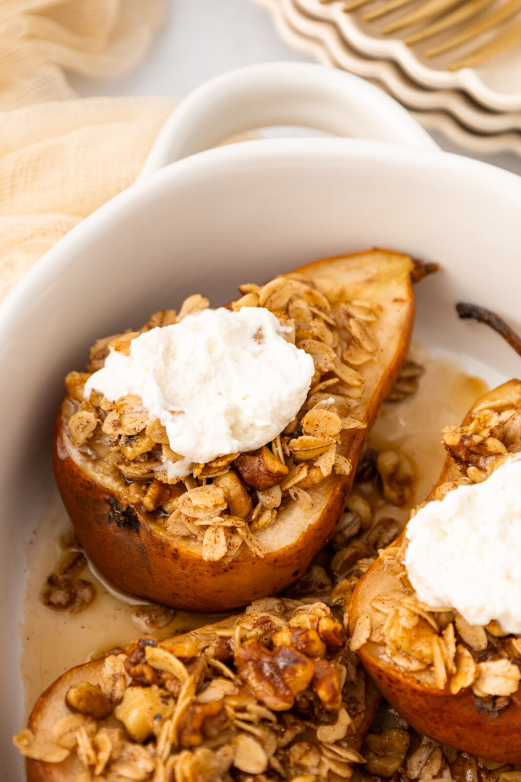 baked pears