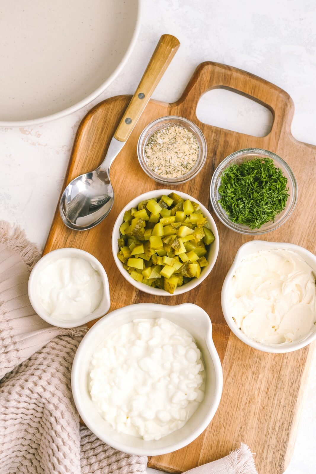 dill pickle high protein appetizer dip ingredients